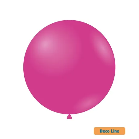 26" Punch Pink 240 Rocca Decorator Line Latex Balloons bag of 2pcs