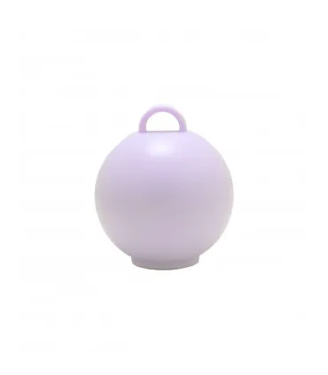 Lilac Plastic Bubble Balloon Weight 75 g