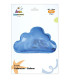 Mylar Cloud Blu Macaron 20" 1pz
