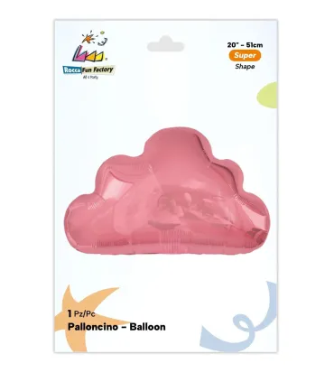 Mylar Cloud Pink Gold 20" 1pc