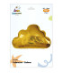 Mylar Cloud Gold 20" 1pc