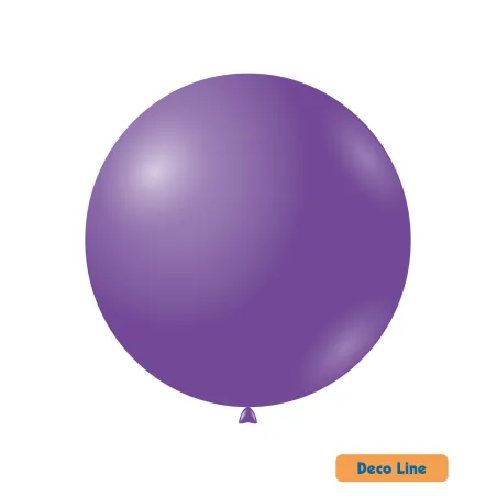 26" Deep Lavender 256 Rocca Decorator Line Latex Balloons bag of 2pcs