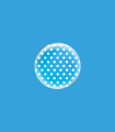 Deco B-Loon 10" Polka Dot White Print 5pcs