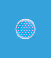 Deco B-Loon 10" Polka Dot Pink Print 5pcs