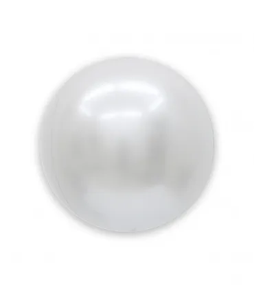 Chrome B-Loon 24" Pearl White 1pc