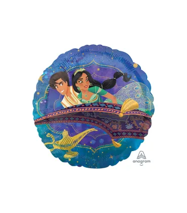 Mylar Aladin Round 18" 1pc
