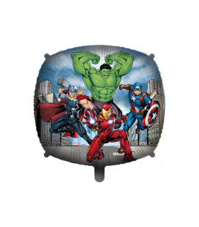 Mylar Avengers Square Ribbon Weight 18" 1pc
