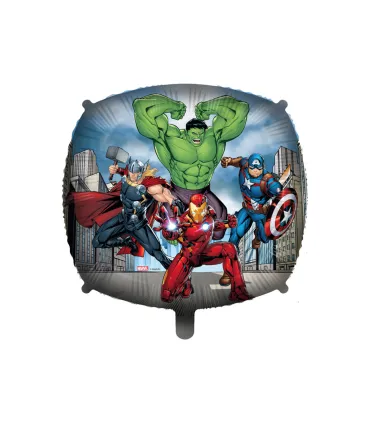 Mylar Avengers Square Ribbon Weight 18" 1pc