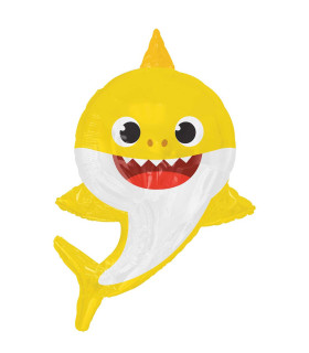 Mylar Baby Shark SuperShape h28" 1pc