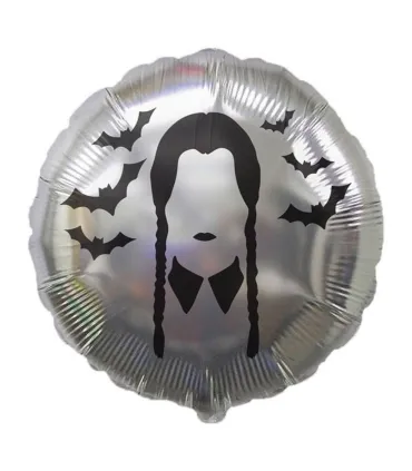 Mylar Bad Girl Silver Round 18" 1pc