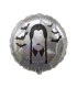 Mylar Bad Girl Silver Round MiniShape 9" cf. 5pcs