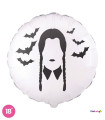 Mylar Bad Girl White Round 18" 1pc