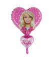 Mylar Barbie Heart SuperShape 36" 1pc