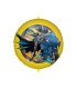 Mylar Batman Weight Round Ribbon 18" 1pc
