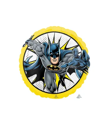 Mylar Batman Round 18" 1pc
