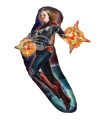 Mylar Captain Marvel SuperShape h37" 1pc