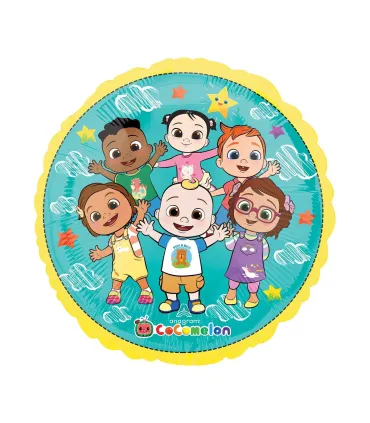 Mylar Cocomelon Round SuperShape h28" 1pc