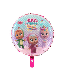 Mylar Cry Babies Round 18" 1pc