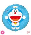 Mylar Doraemon Round 18" 1pc