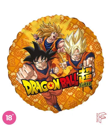 Mylar Dragon Ball Round 18" 1pc