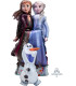 Mylar Frozen 2 Elsa Anna and Olaf AirWalker h58" 1pc