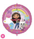 Mylar Gabby's Dollhouse Weight Round Ribbon 18" 1pc