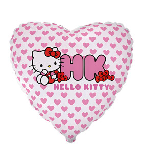Mylar Hello Kitty Hearts 18" 1pc