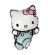 Mylar Hello Kitty Hug SuperShape h31" 1pc