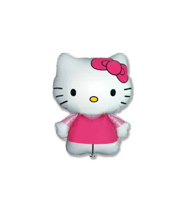Mylar Hello Kitty MiniShape h12" pack 5pcs