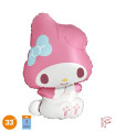 Mylar Hello Kitty My Melody SuperShape h33" 1pc