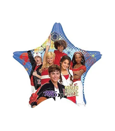 Mylar High School Musical Star 18" 1pc
