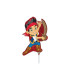 Mylar Jake the Pirate MiniShape h9" pack 5pcs