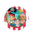 Mylar Round Jake the Pirate Round 18" 1pc