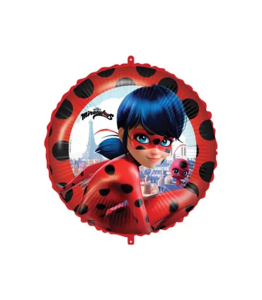 Mylar Ladybug Weight Round Tape 18" 1pc