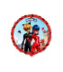Mylar Miraculous Ladybug Cat Noir Round 18" 1pc