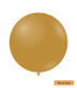 26" Mocha Brown 209 Rocca Decorator Line Latex Balloons bag of 2pcs