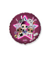 Mylar Lol Star Round 18" 1pc