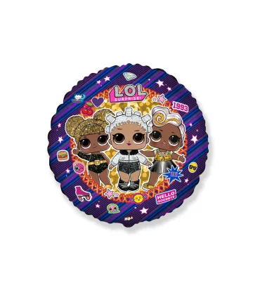 Mylar Lol Round 18" 1pc