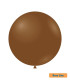 26" Cocoa 237 Rocca Decorator Line Latex Balloons bag of 2pcs