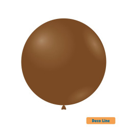 26" Cocoa 237 Rocca Decorator Line Latex Balloons bag of 2pcs