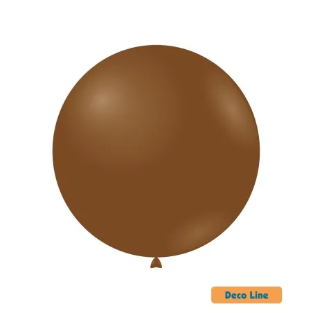 26" Cocoa 237 Rocca Decorator Line Latex Balloons bag of 2pcs