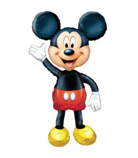 Mylar Mickey Mouse AirWalker h52" 1pc