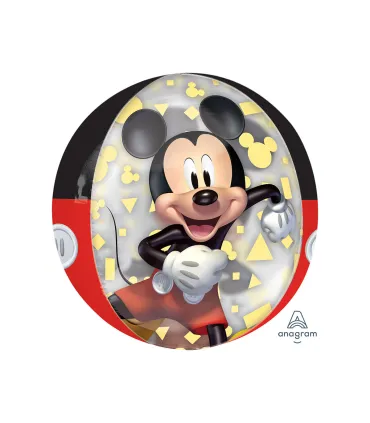 Mylar Mickey Mouse Forever Orbz 16" 1pc