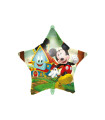 Mylar Mickey Mouse Rock House Weight Star Ribbon 18" 1pc