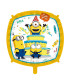 Mylar Minions Square Ribbon Weight 18"
