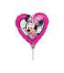 Mylar Minnie Heart MiniShape 9" pack 5pcs