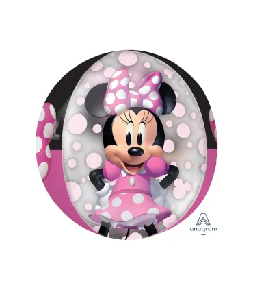 Mylar Minnie Forever Orbz 16" 1pc