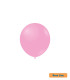 5" Flamingo Pink 225 Rocca Decorator Line Latex Balloons bag of 100pcs