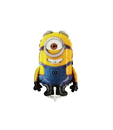 Mylar Stuart Minions MiniShape h14" pack 5pcs