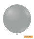 36" Anthracite Grey 215 Rocca Decorator Line Latex Balloons bag of 2pcs